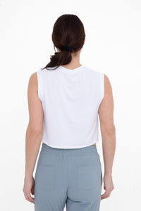 Cropped Ripstock Tank