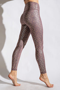 Geo Foil Leggings