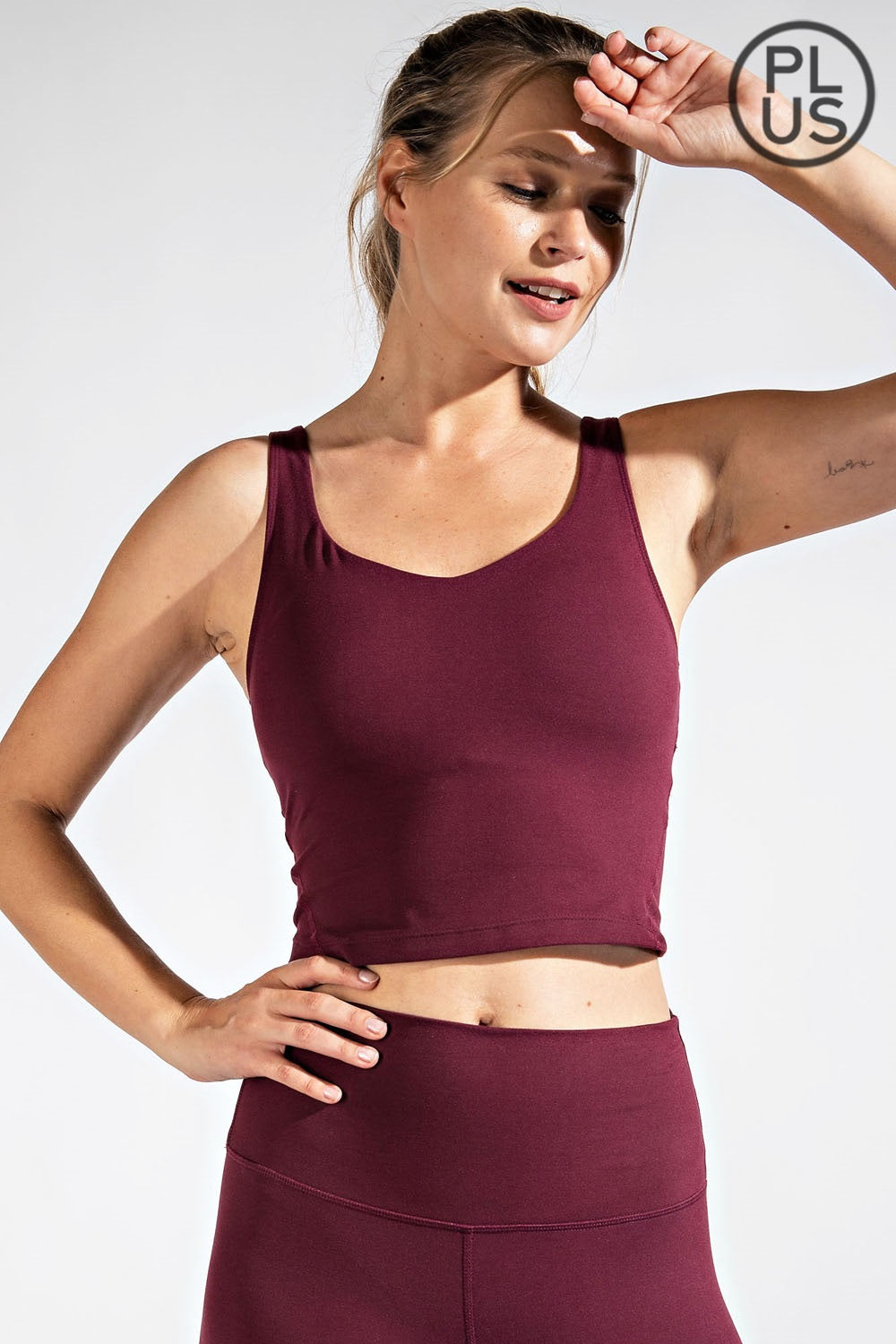 V Neck Crop