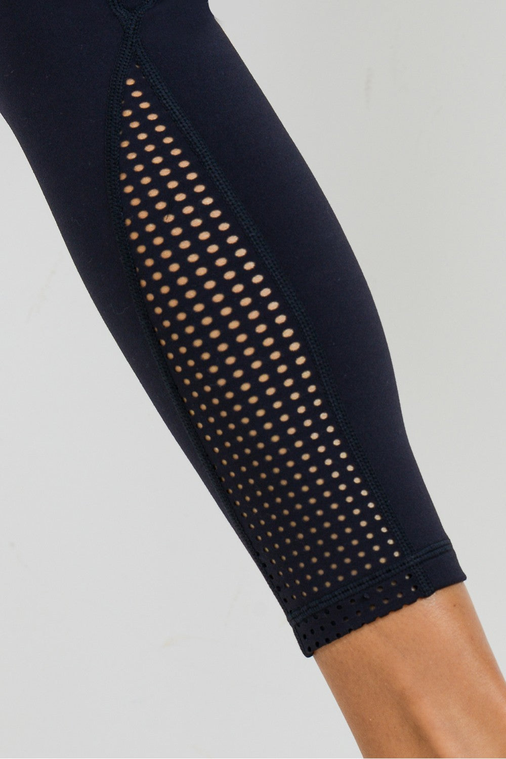 Perforated Panel Performance Leggings