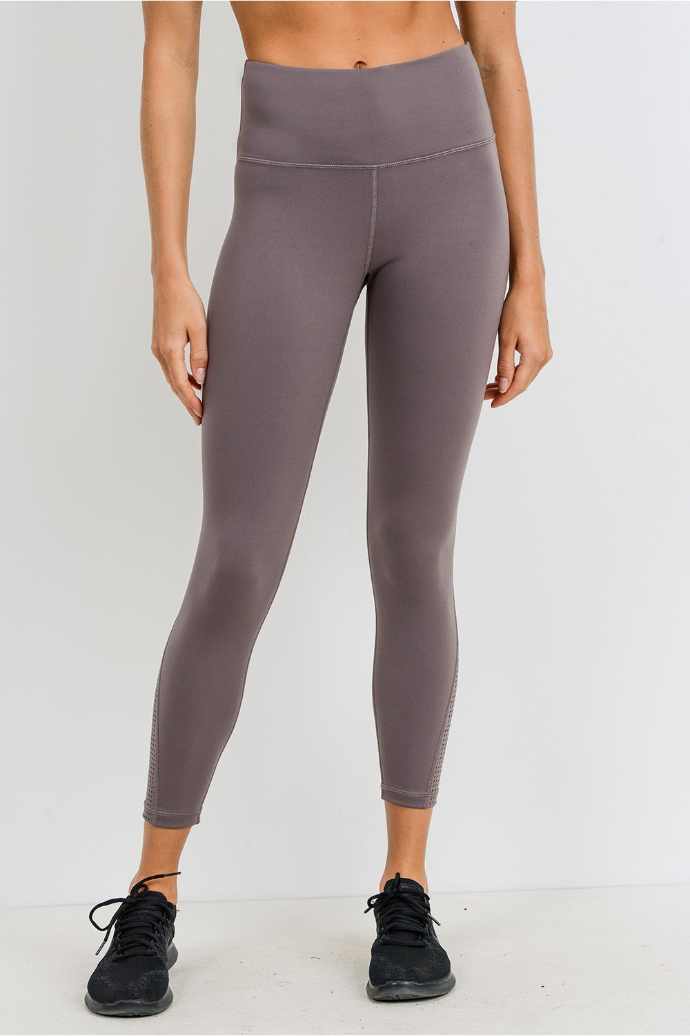 Perforated Panel Performance Leggings