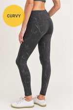 Load image into Gallery viewer, CURVY Marble Leggings
