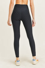 Load image into Gallery viewer, Textured Polkadot Highwaist Leggings
