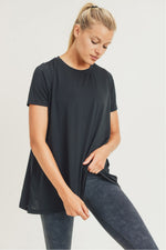 Load image into Gallery viewer, Keyhole Short Sleeve Top
