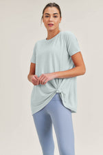 Load image into Gallery viewer, Keyhole Short Sleeve Top
