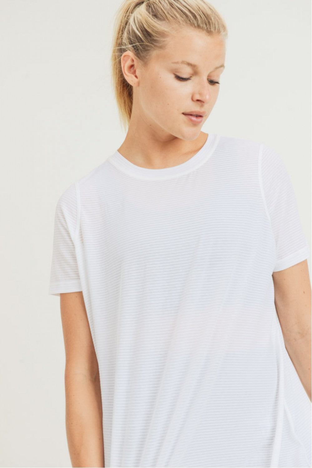 Keyhole Short Sleeve Top