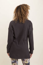 Load image into Gallery viewer, Hi-Lo Cowl Neck Pullover
