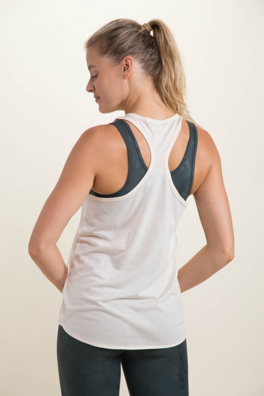 Racer Tank with Micro Perforation