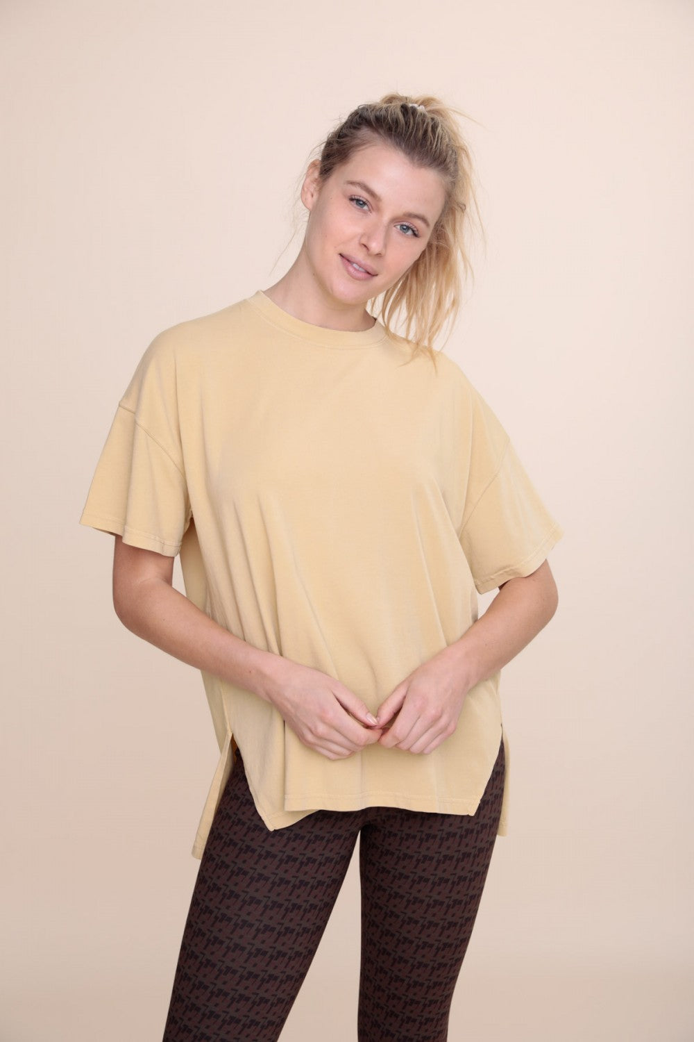 Short Sleeve Hi-Lo Top