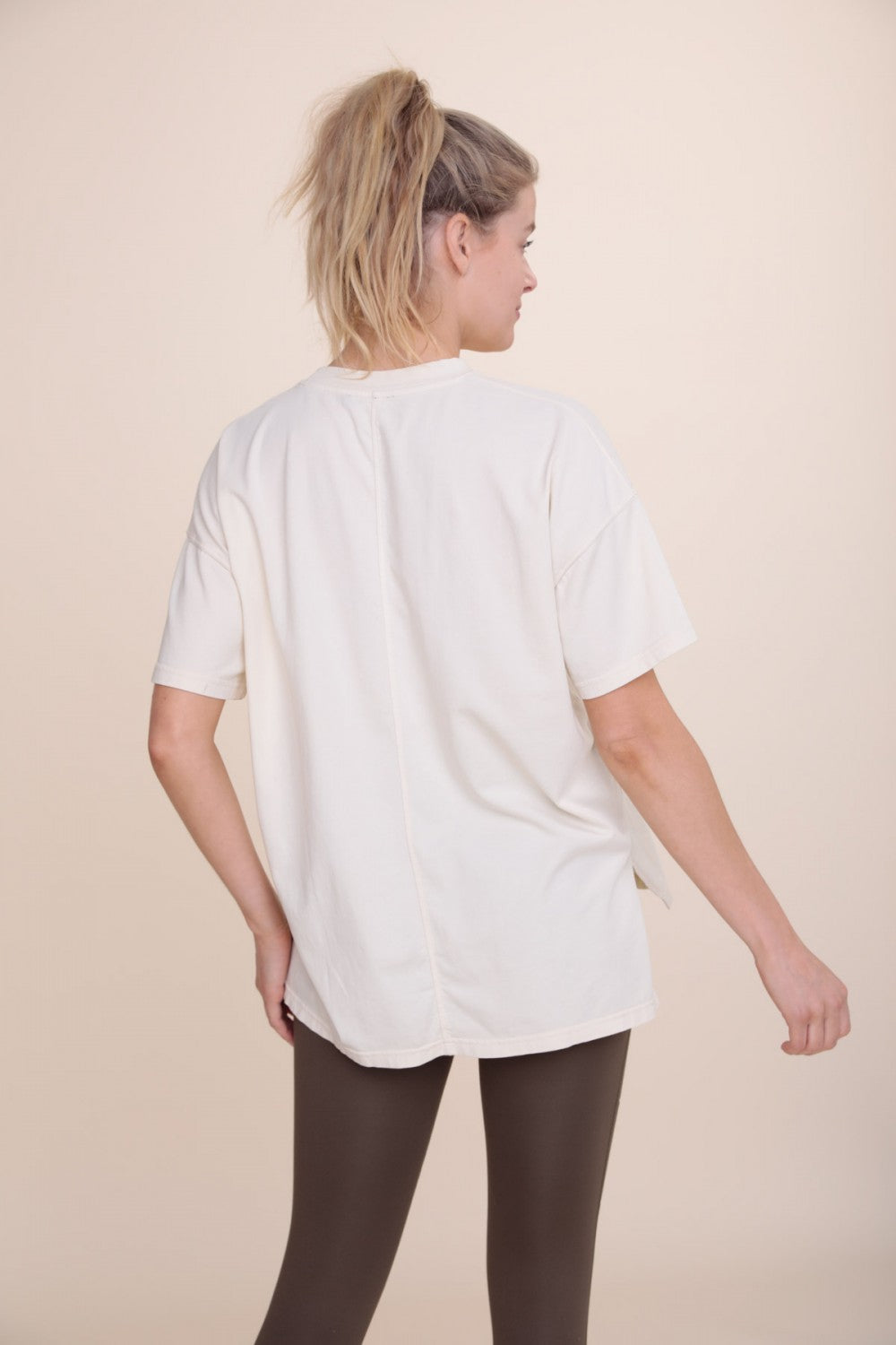 Short Sleeve Hi-Lo Top