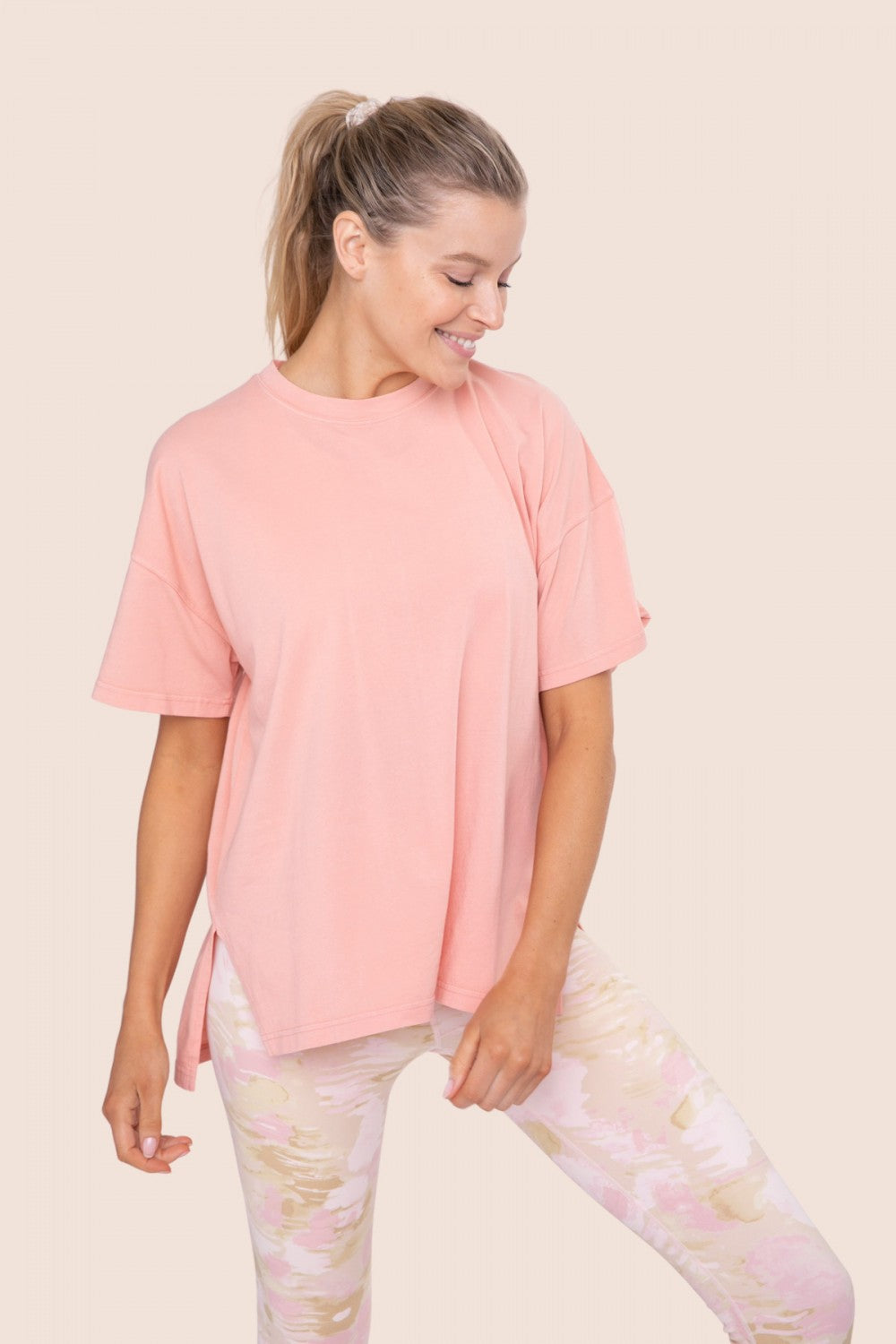 Short Sleeve Hi-Lo Top