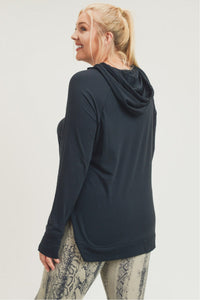 CURVY Hi-Lo Pullover