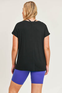 CURVY Rhombus Tee