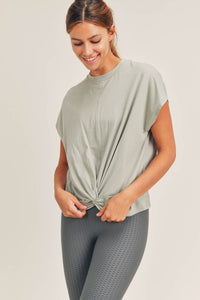 Twist-Front Tee