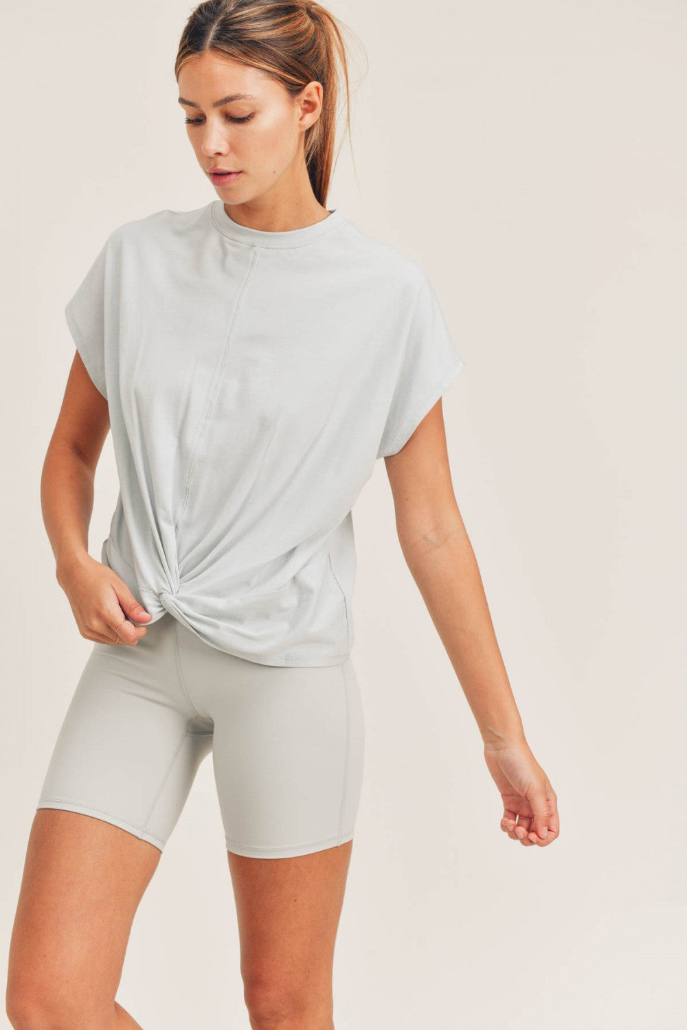 Twist-Front Tee