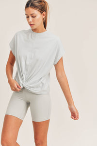 Twist-Front Tee