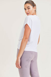 Twist-Front Tee